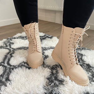 Bottine beige